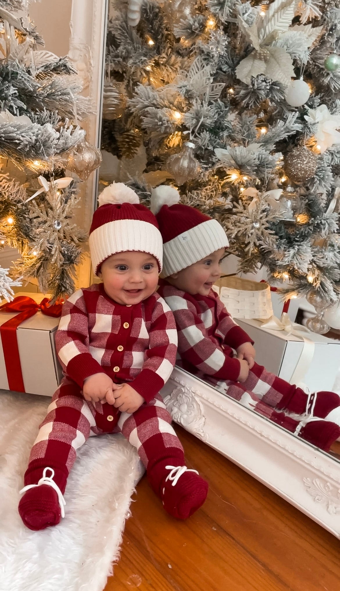 Rose Milk Full Length Romper