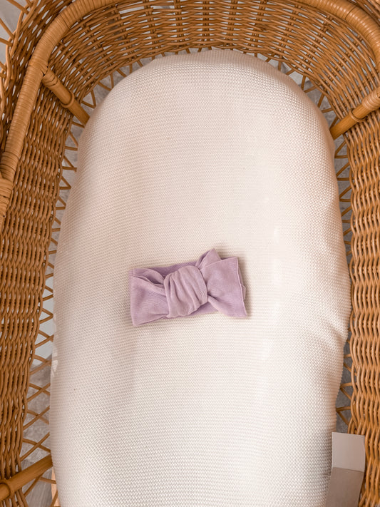 Knitted Topknot - Lilac