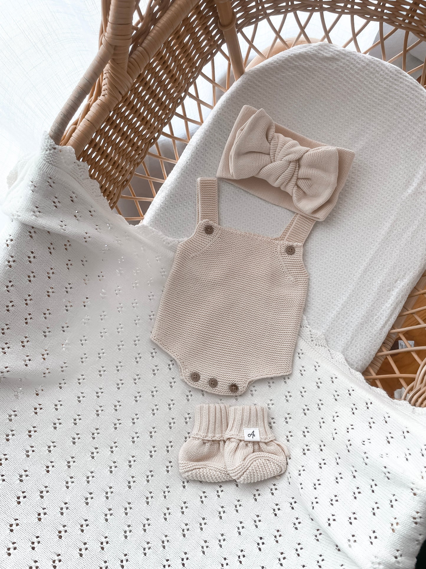 Classic Singlet Romper - Honey