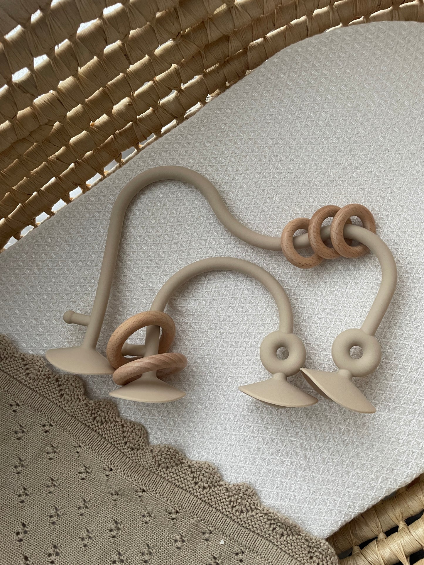 The Twiggle  – Suction Sensory Toy - Beige