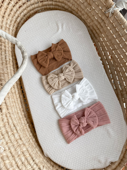 Tahiti Bowknot Headbands - 100% Cotton