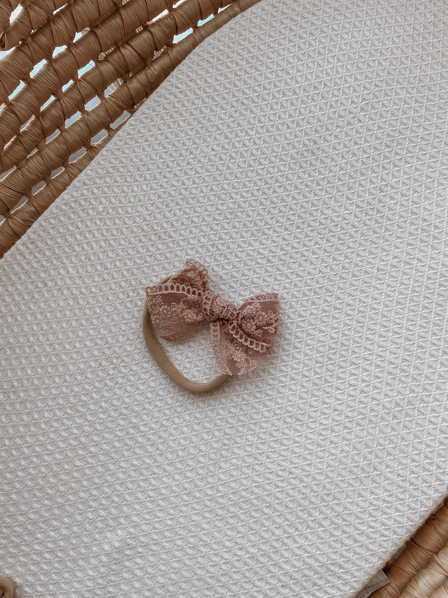 Floral Bow Sets (5 Pack) - Dusty Pink Mix