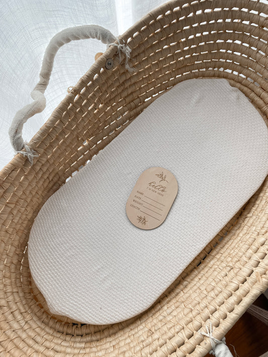 Hello World Plaque - Oval