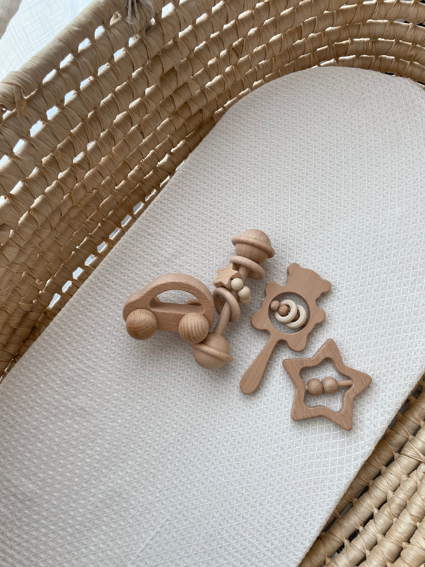 Bilson Baby Wooden Rattle