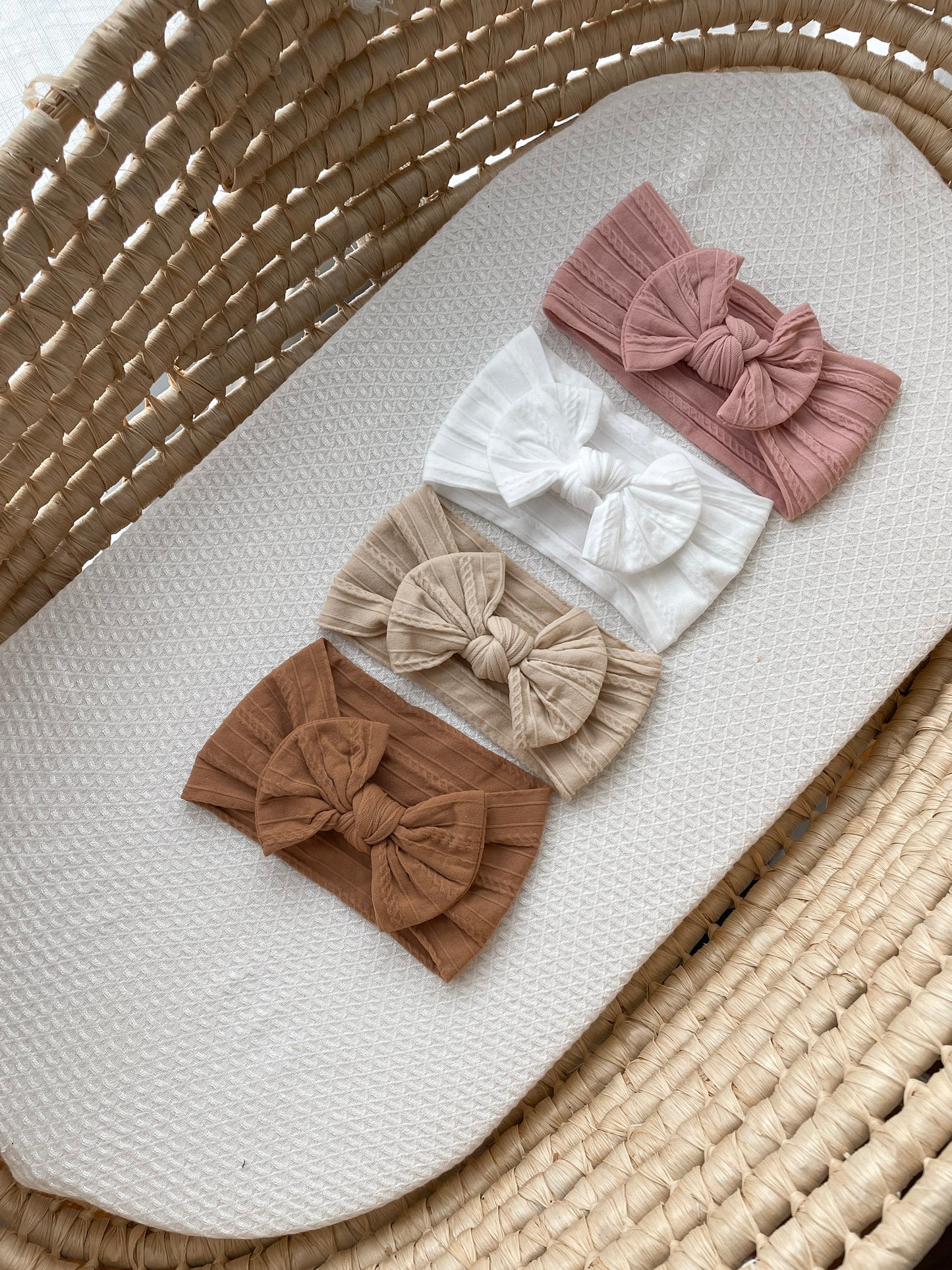 Tahiti Bowknot Headbands - 100% Cotton
