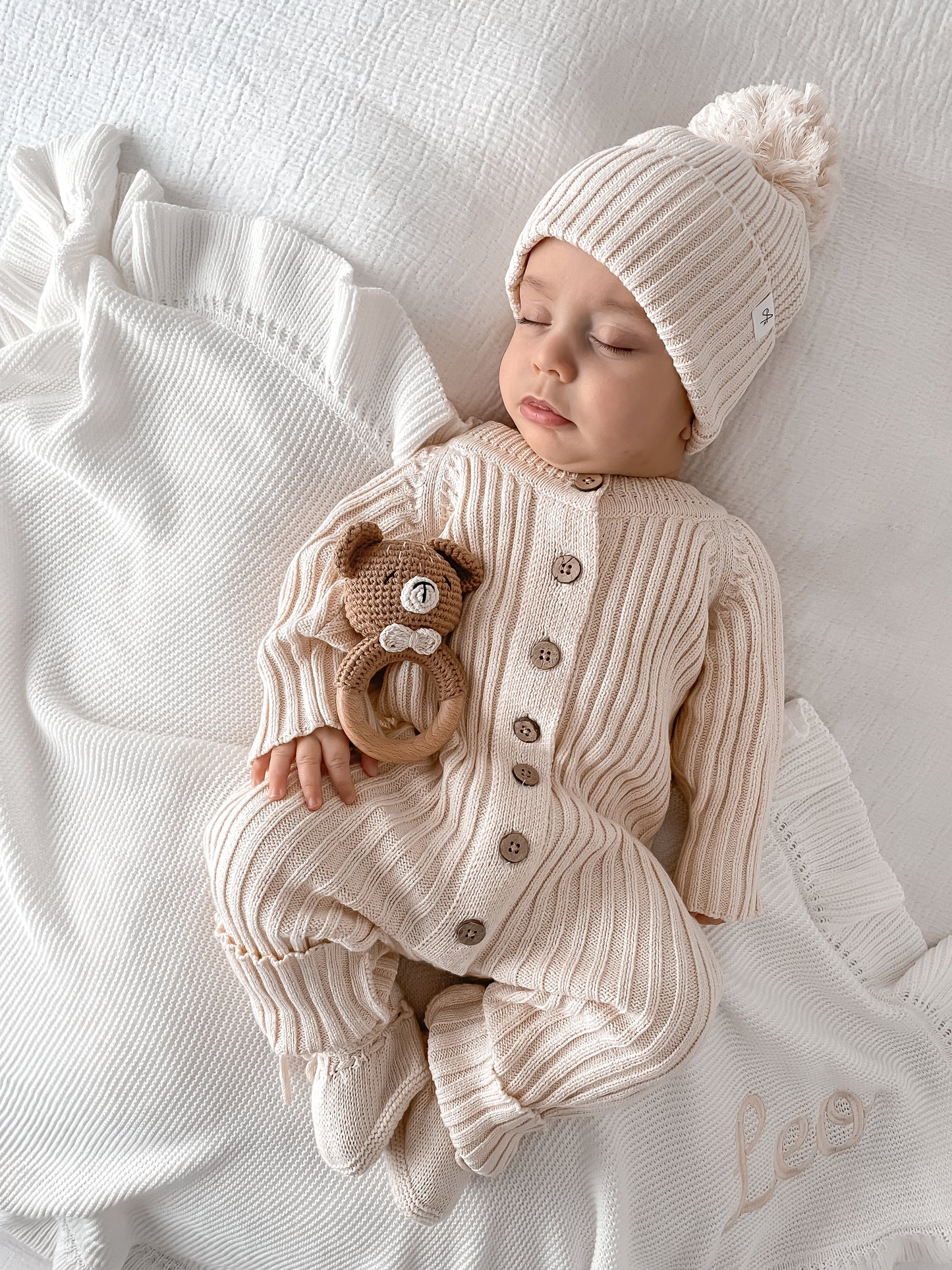 Willow Organic Romper - Honey