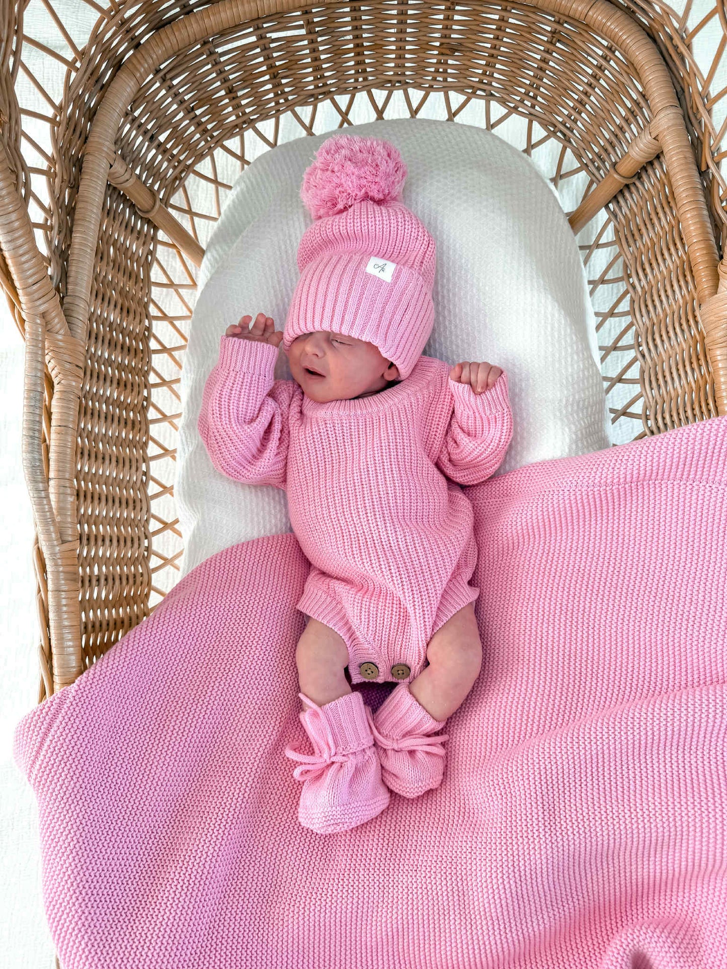 Wonder Newborn Romper - Blossom