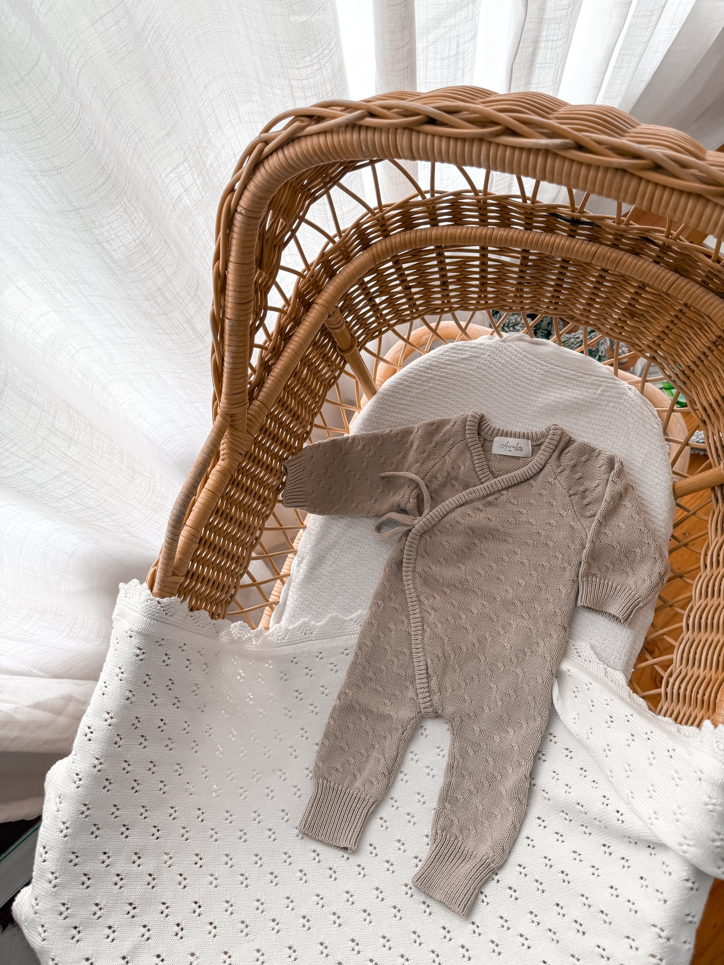 Haven Full Length Romper - Fawn