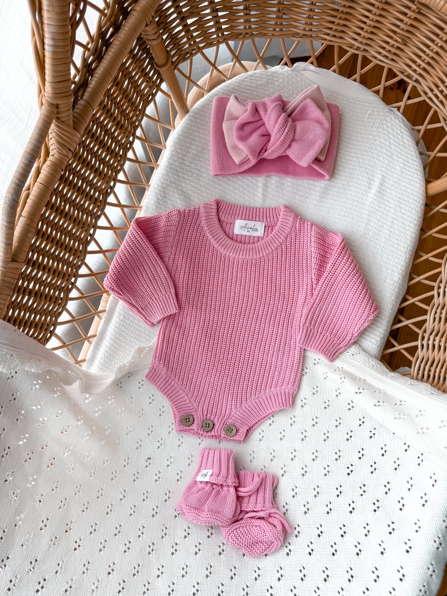 Wonder Newborn Romper - Blossom