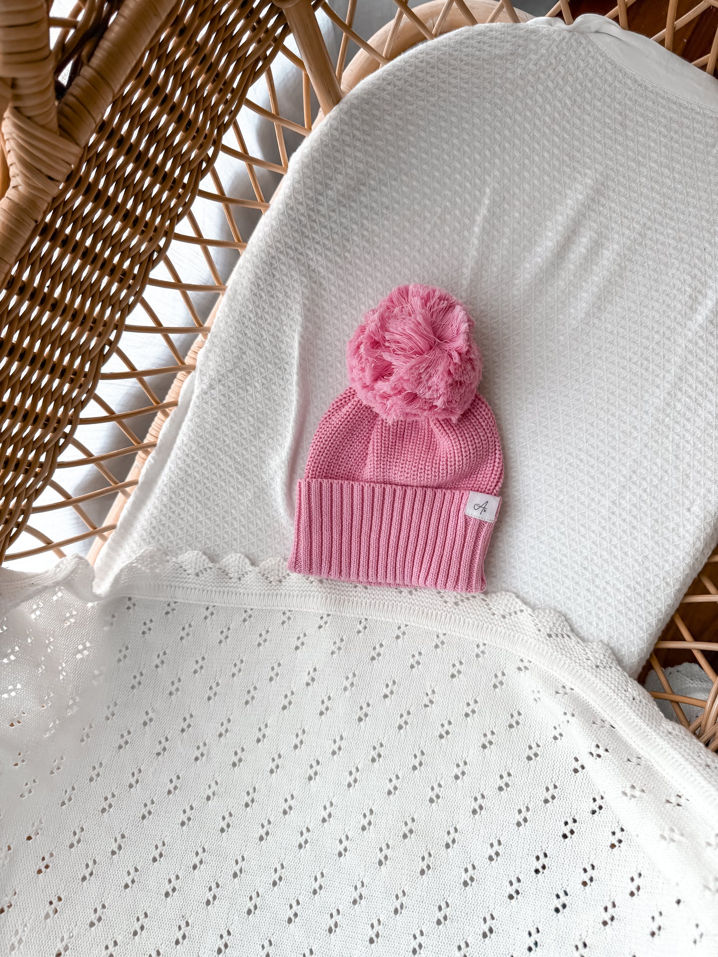 Knitted Beanie - Blossom