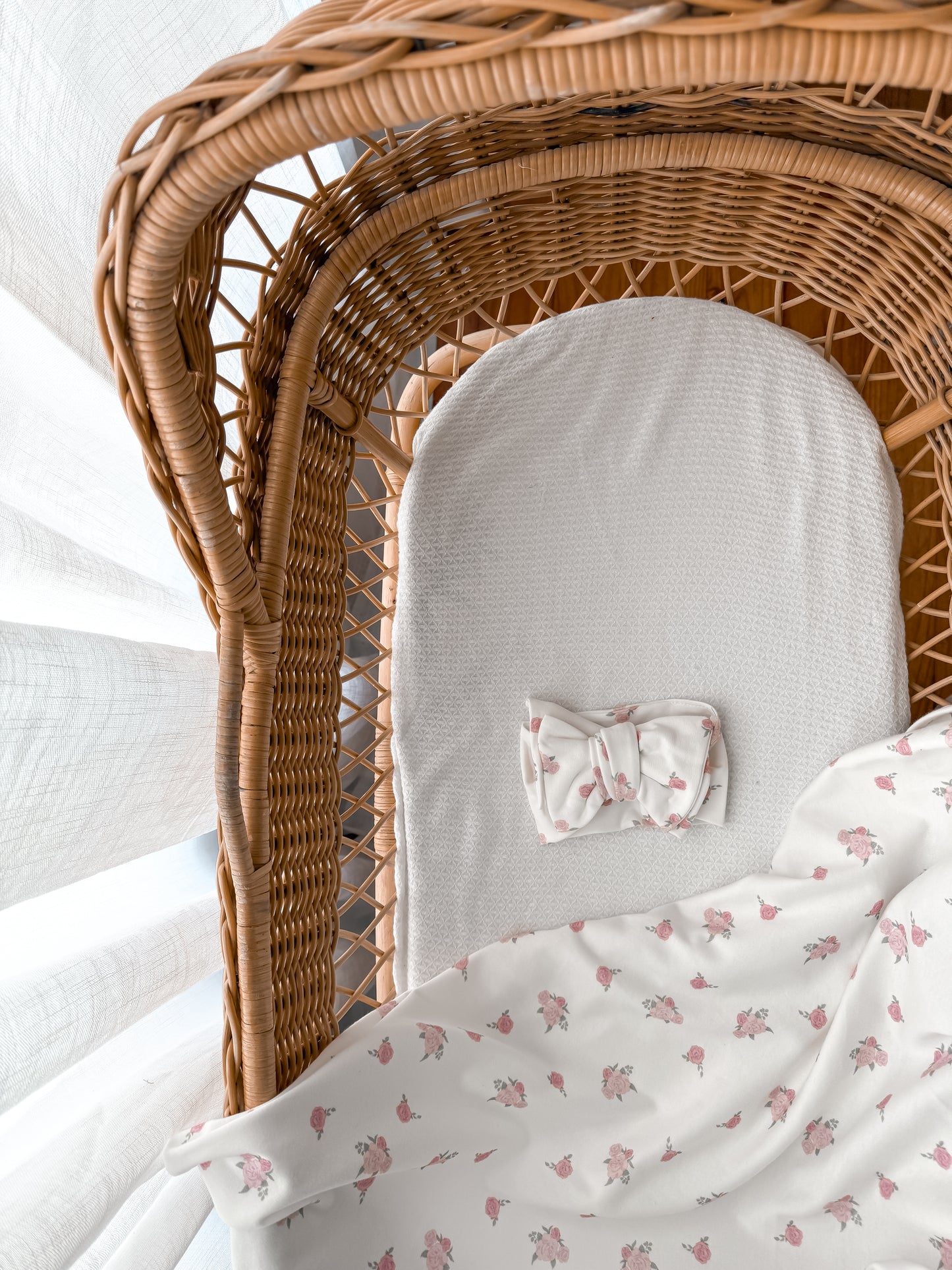 Little Rose Jersey Swaddle