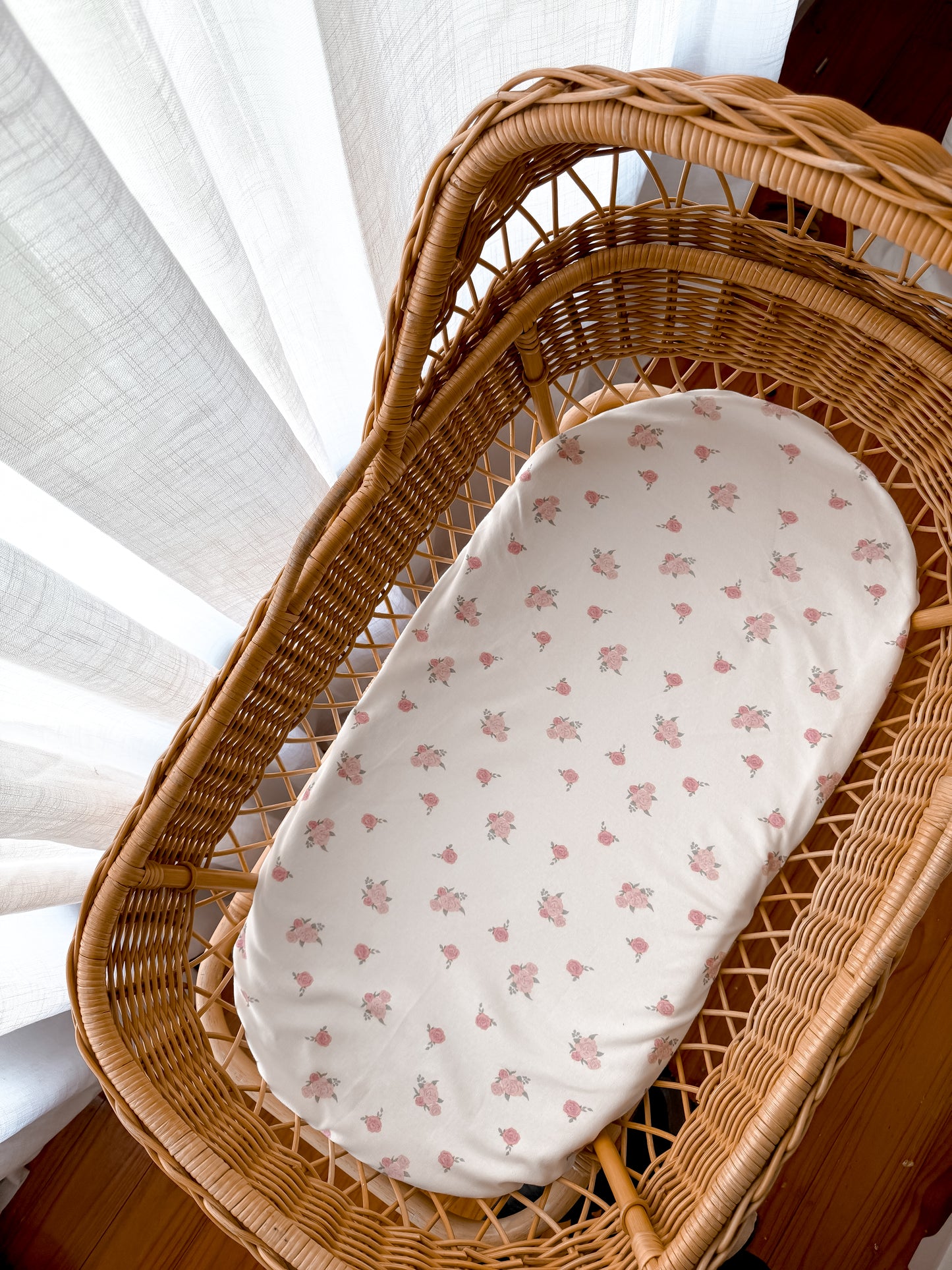 Little Rose Jersey Swaddle