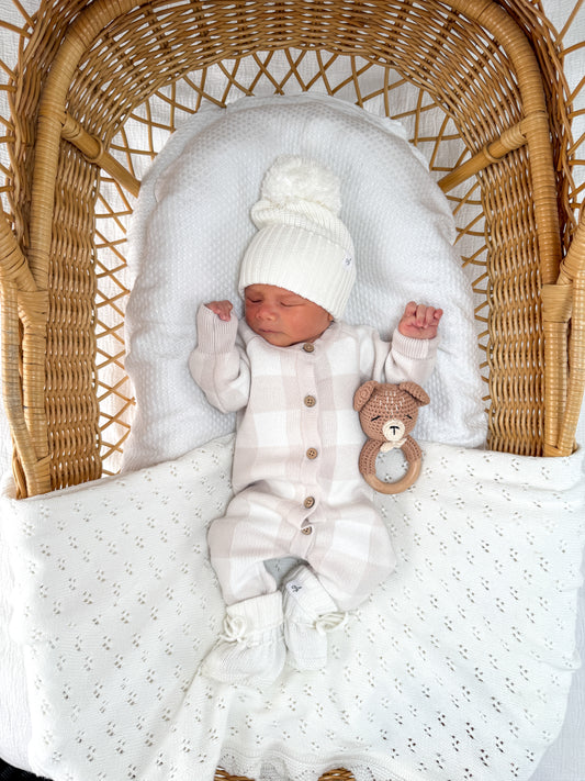 Chai Milk Full Length Romper