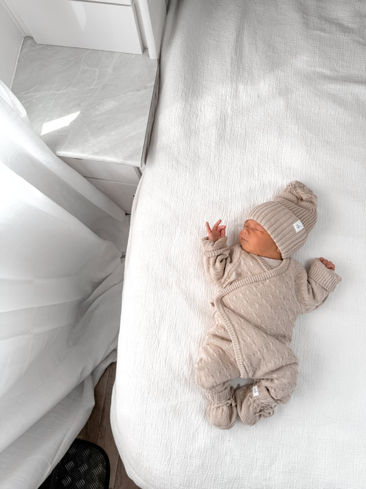 Haven Full Length Romper - Fawn