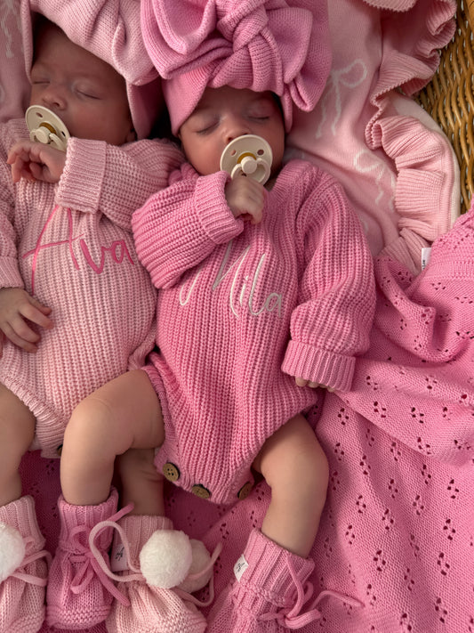 Wonder Newborn Romper - Blossom