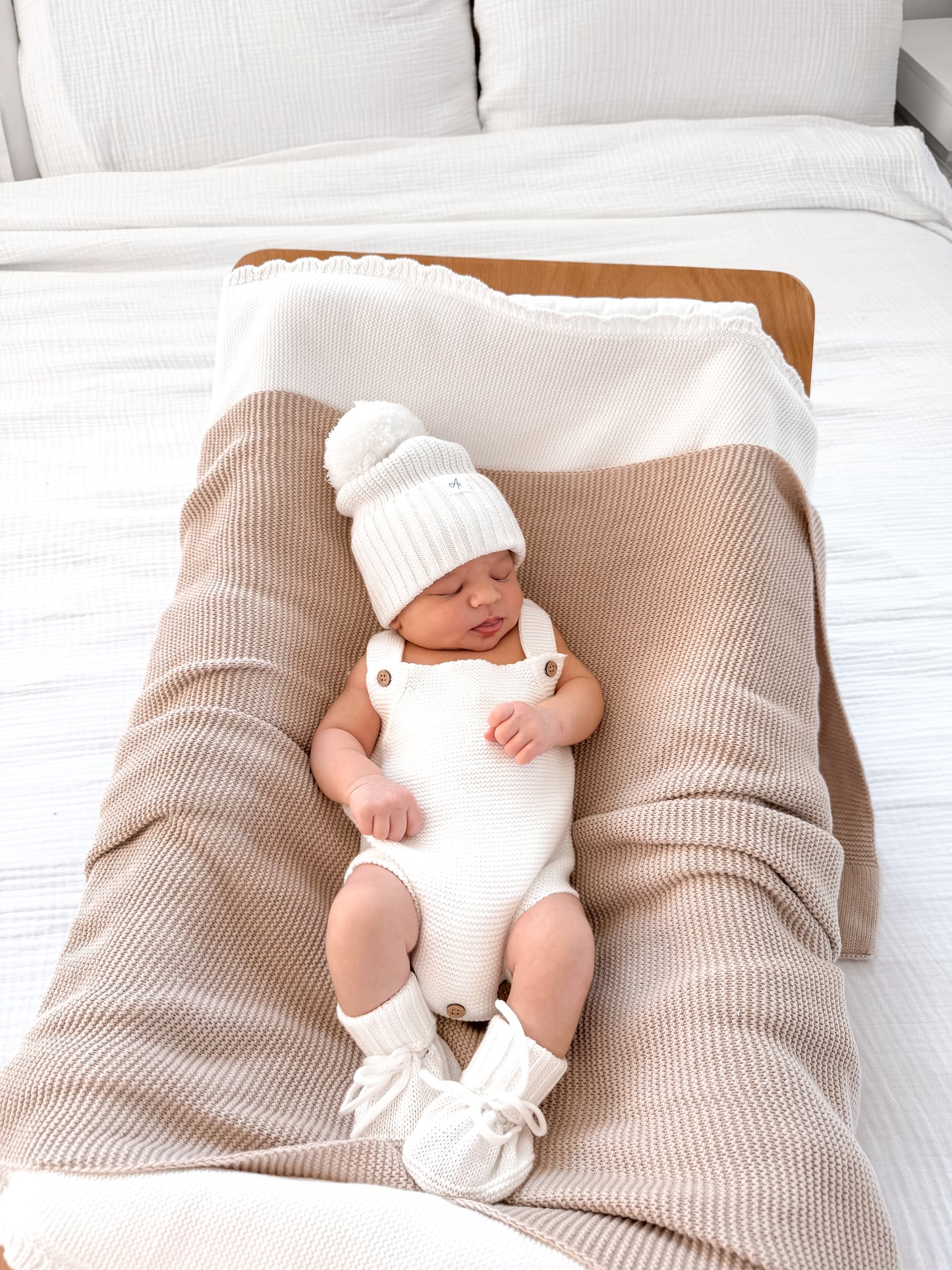 Classic Singlet Romper - Milk