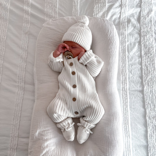 Willow Organic Romper 2.0 - Milk