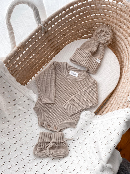 Wonder Newborn Romper - Honey