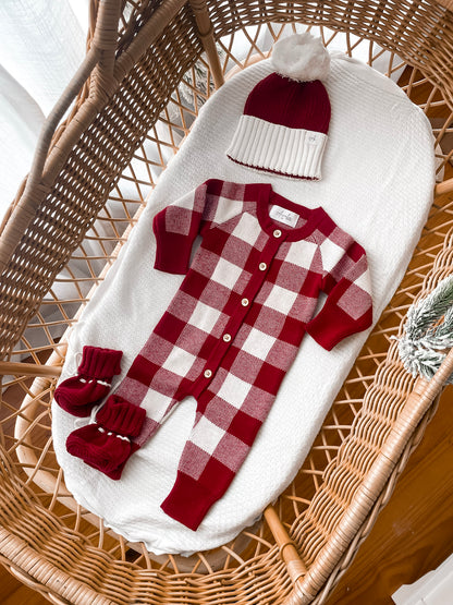 Rose Milk Full Length Romper