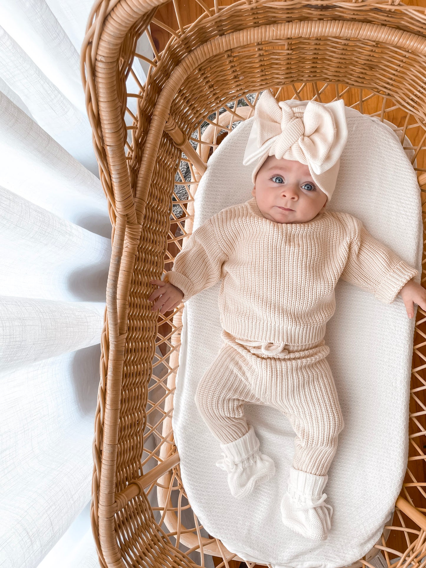 Classic Knitted Jumper - Honey