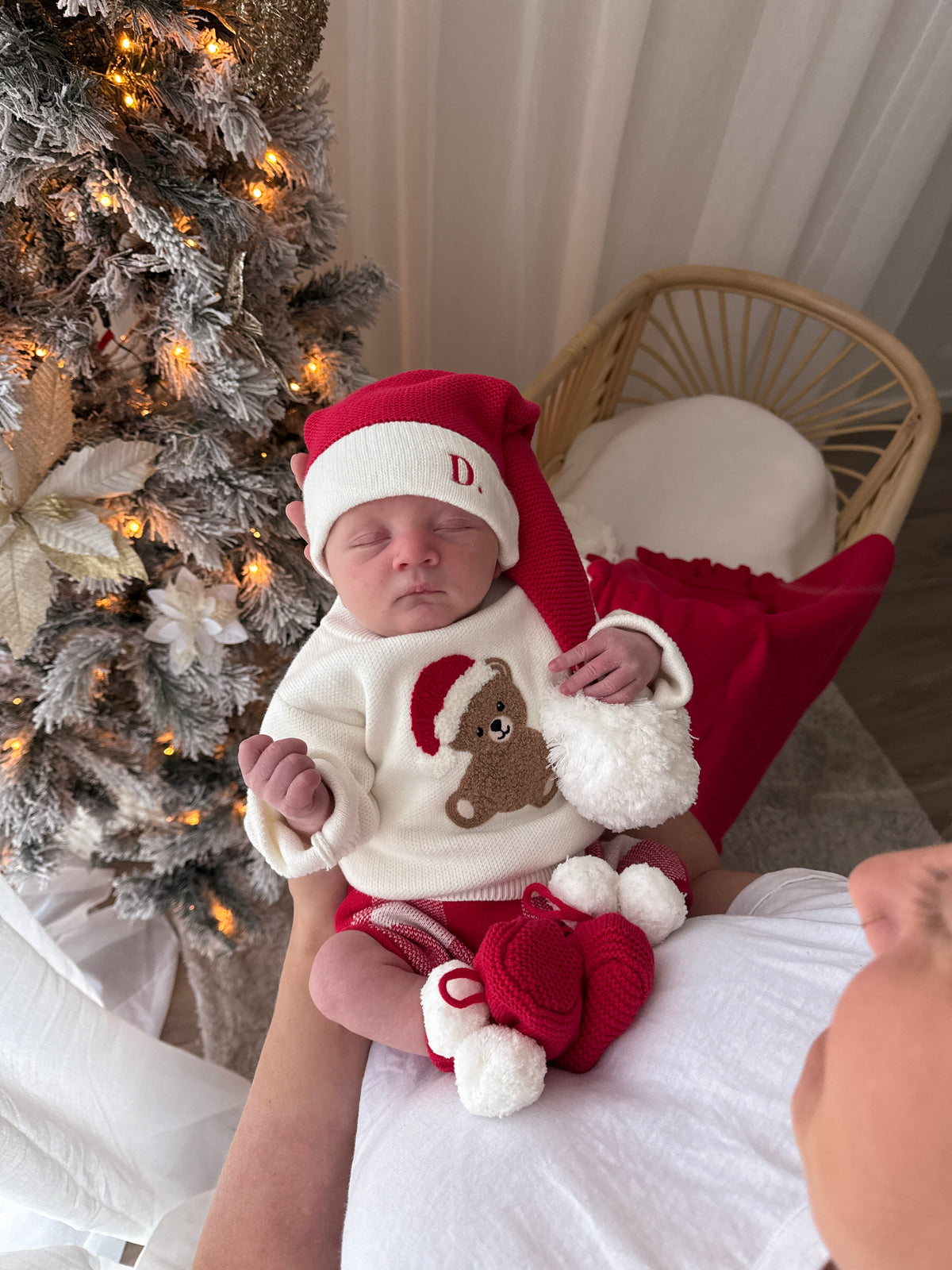 Merry Teddy Jumper - Milk | PRE ORDER