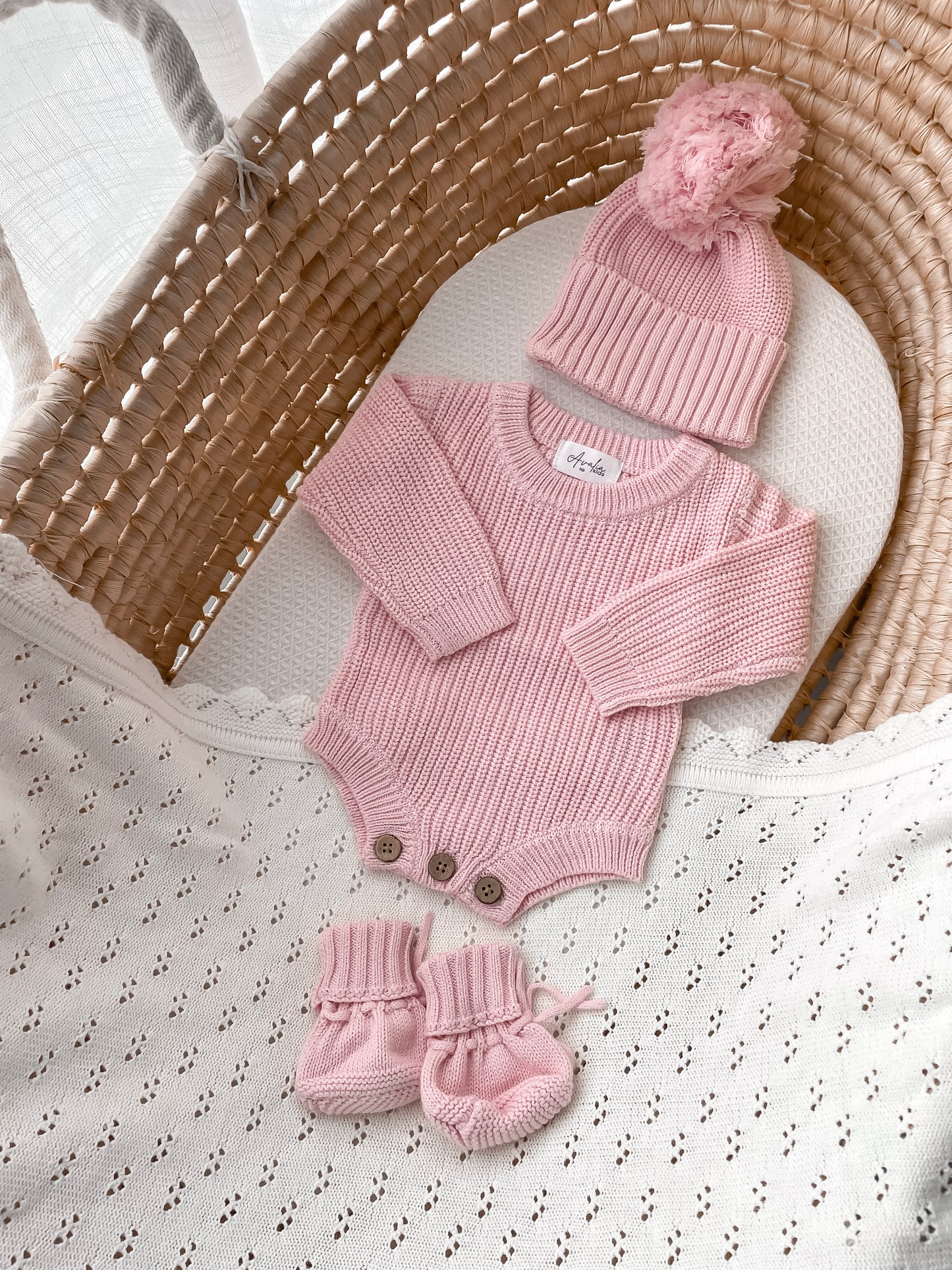 Wonder Newborn Romper - Fairy Floss