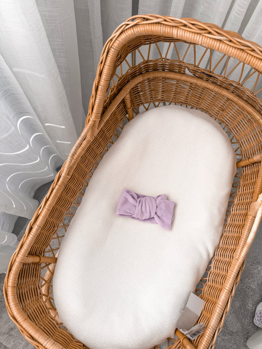 Knitted Topknot - Lilac