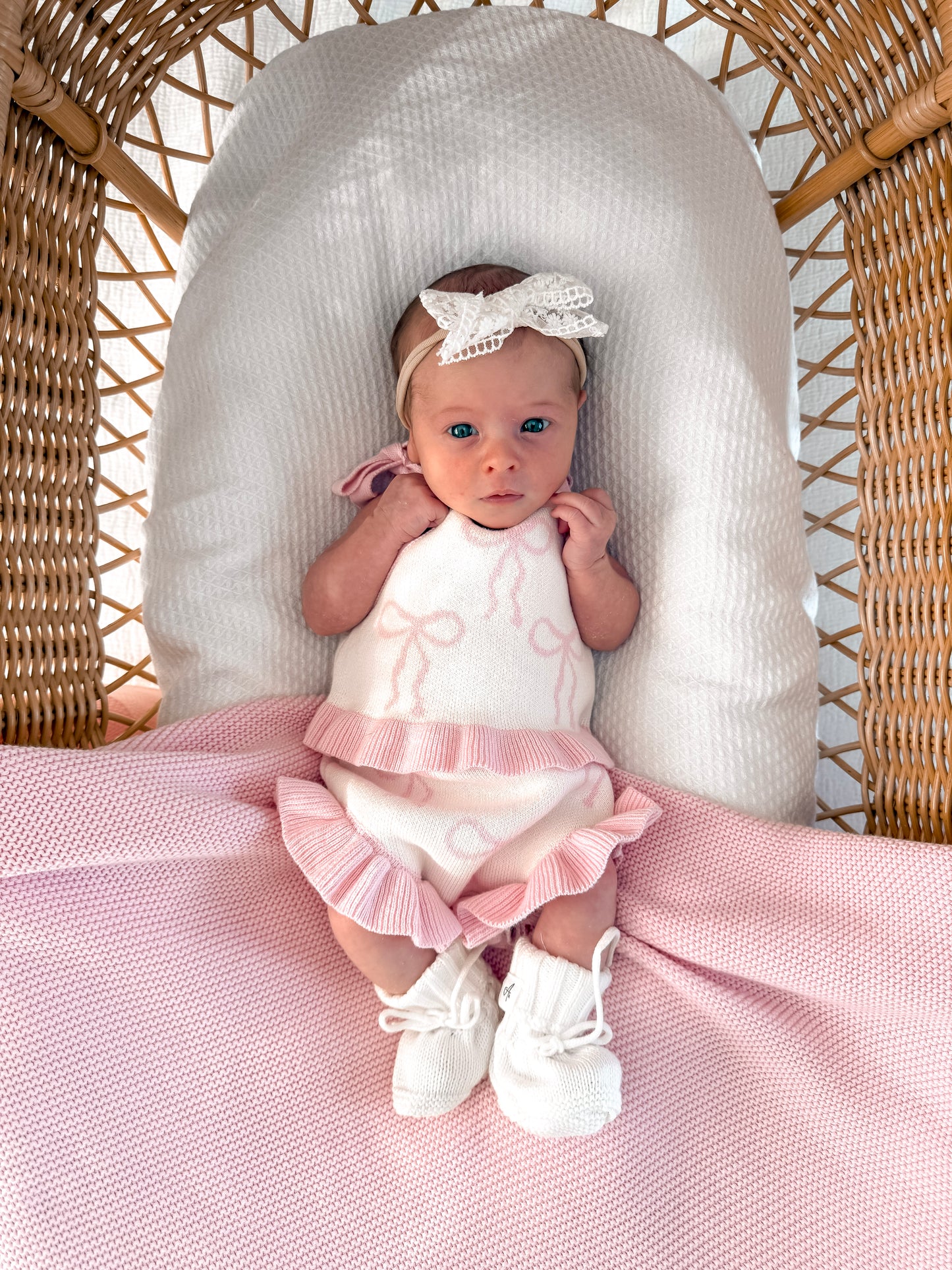 Little Bow Set - Milk & Fairy Floss