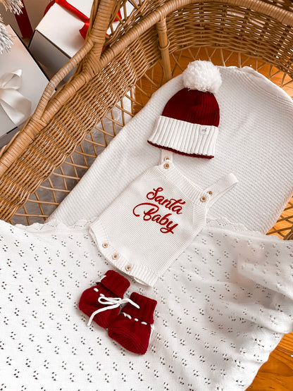 Knitted Beanie - Santa