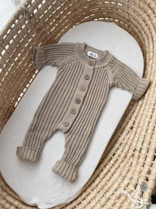 Willow Organic Romper - Fawn
