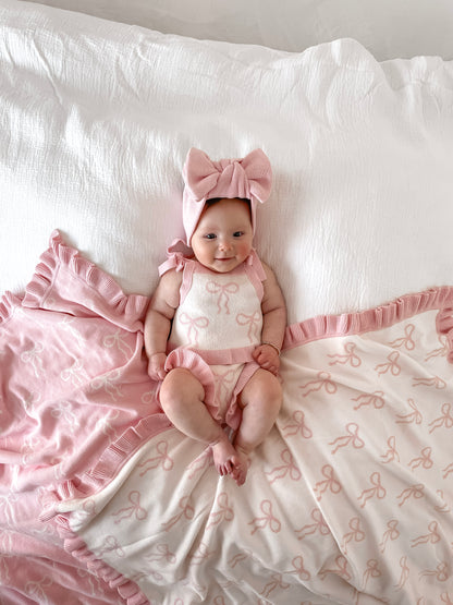 Little Bow Set - Milk & Fairy Floss