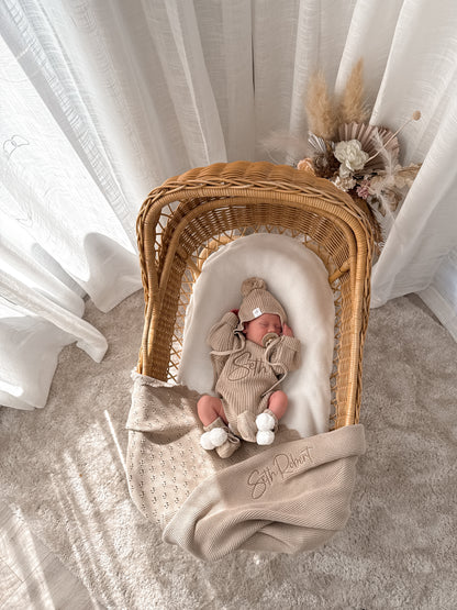 Wonder Newborn Romper - Fawn