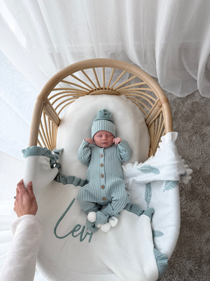 Willow Romper 2.0 - Sea Mist