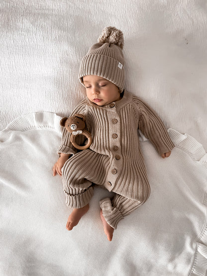Willow Organic Romper - Fawn
