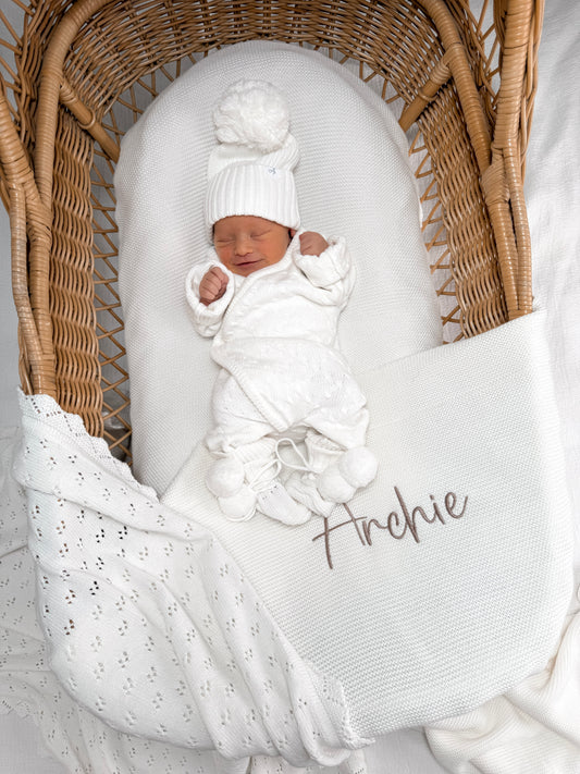 Haven Full Length Romper - Milk