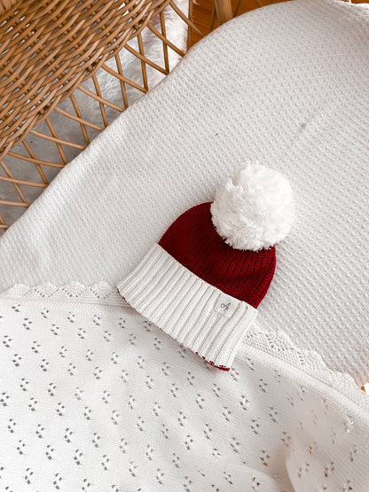 Knitted Beanie - Santa