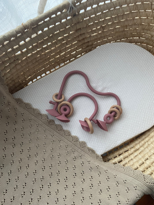 The Twiggle  – Suction Sensory Toy - Dusty Rose