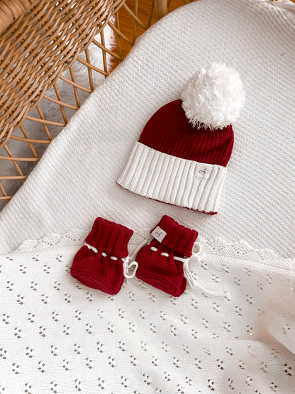 Knitted Beanie - Santa