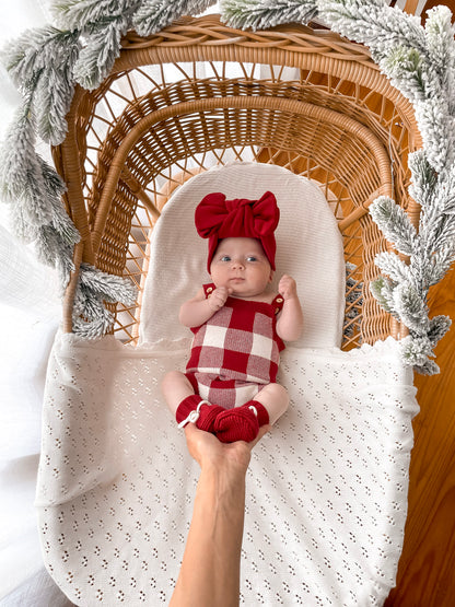 Rose Milk Sleeveless Romper