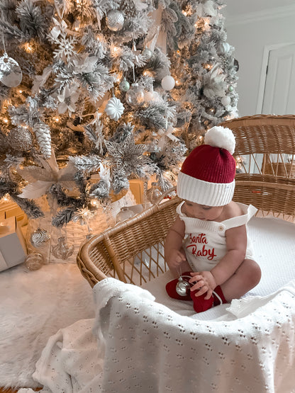 Knitted Beanie - Santa