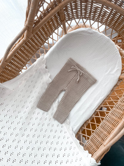 Classic Knitted Jumper - Fawn