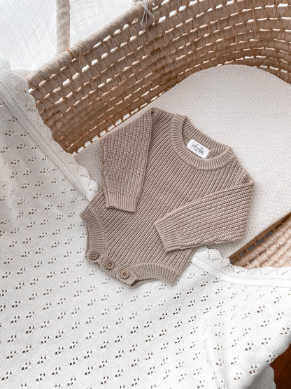 Wonder Newborn Romper - Honey