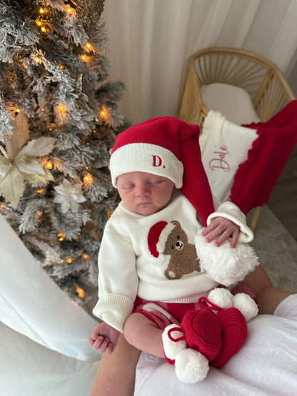 Merry Teddy Jumper - Milk | PRE ORDER