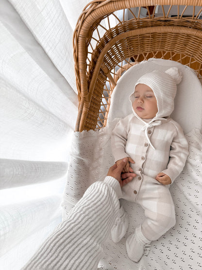 Chai Milk Full Length Romper