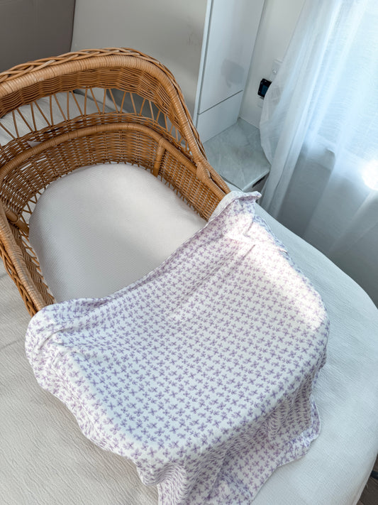 Little Lilac Jersey Swaddle