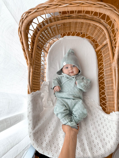 Haven Full Length Romper - Sea Mist