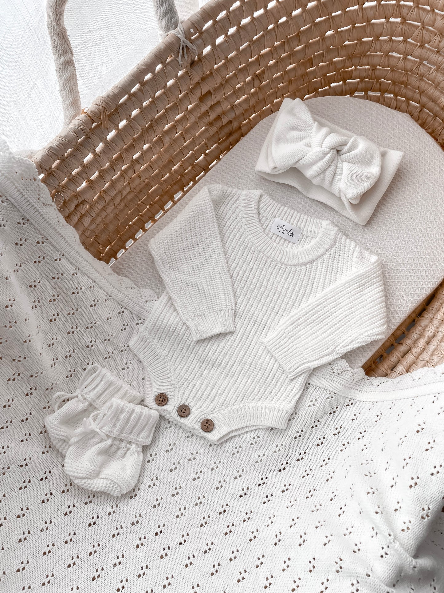 Wonder Newborn Romper - Milk