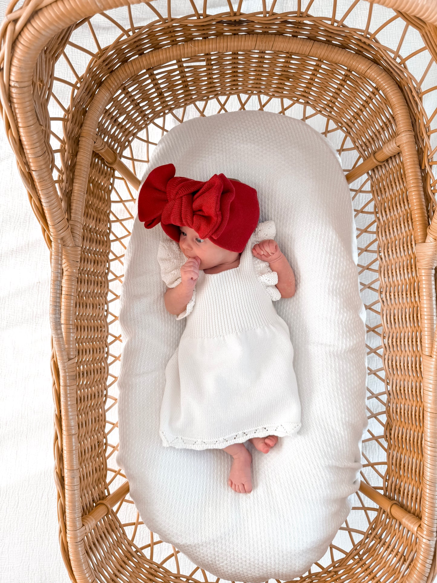 Dahlia Pointelle Knitted Dress - Milk