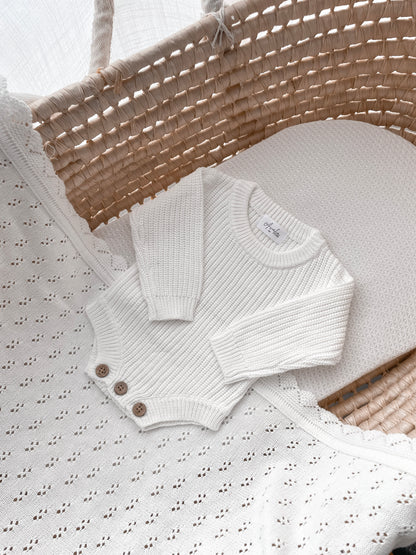 Wonder Newborn Romper - Milk