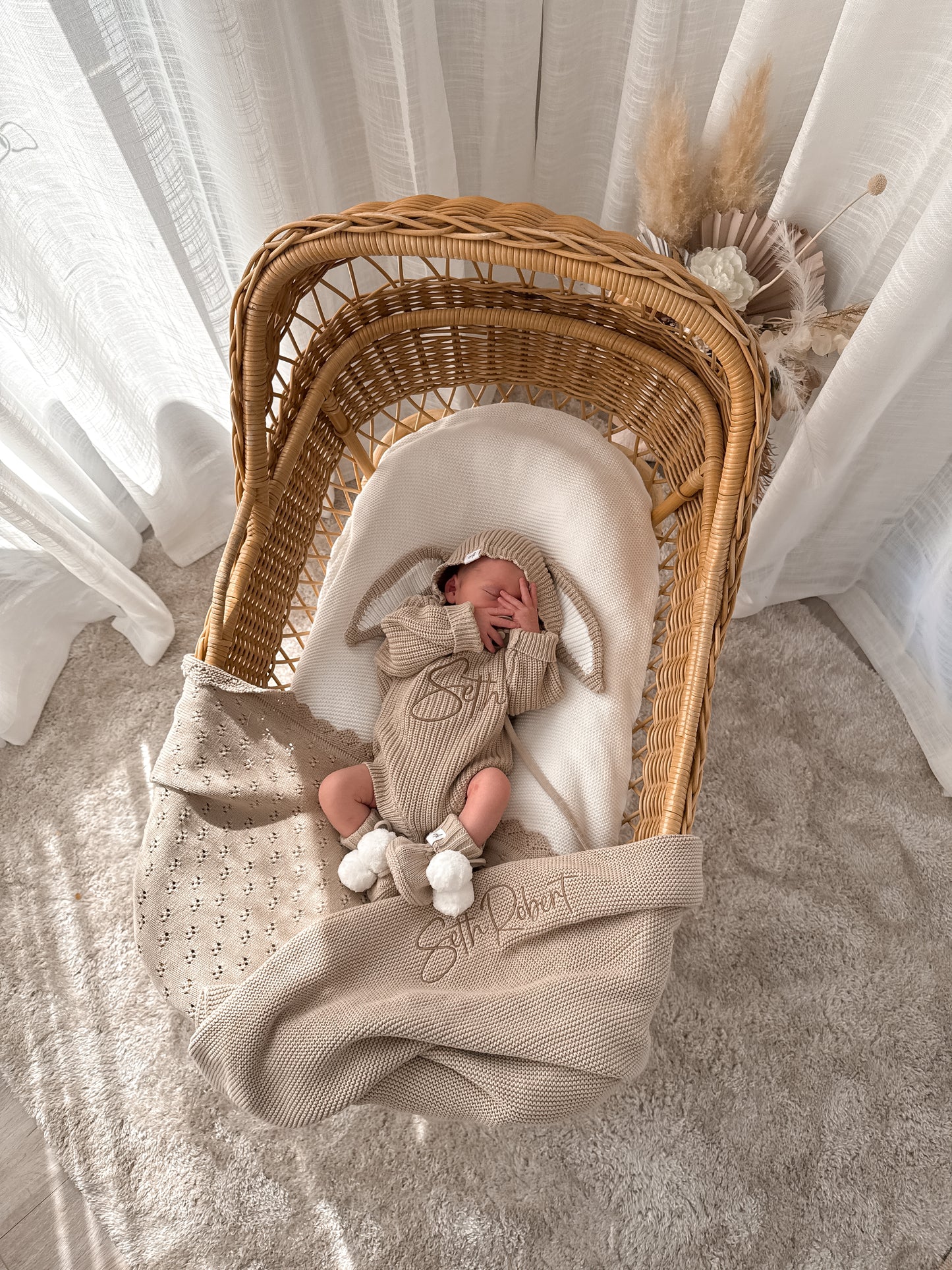 Wonder Newborn Romper - Fawn